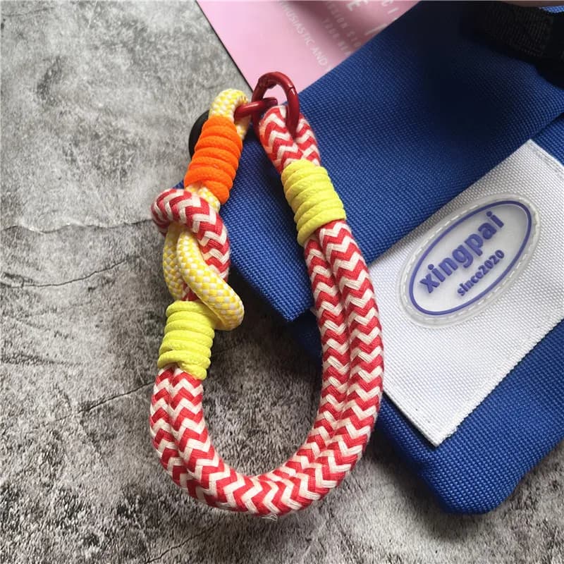 Porte-clés contrastés, accessoires de luxe pour clés de voiture, breloques pour sacs à main, cadeau 