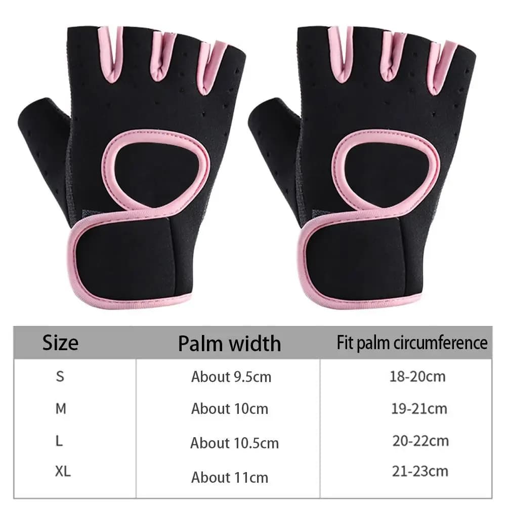 WePackage-Gants de levage demi-doigts pour hommes et femmes, gants de fitness respirants, coussin de