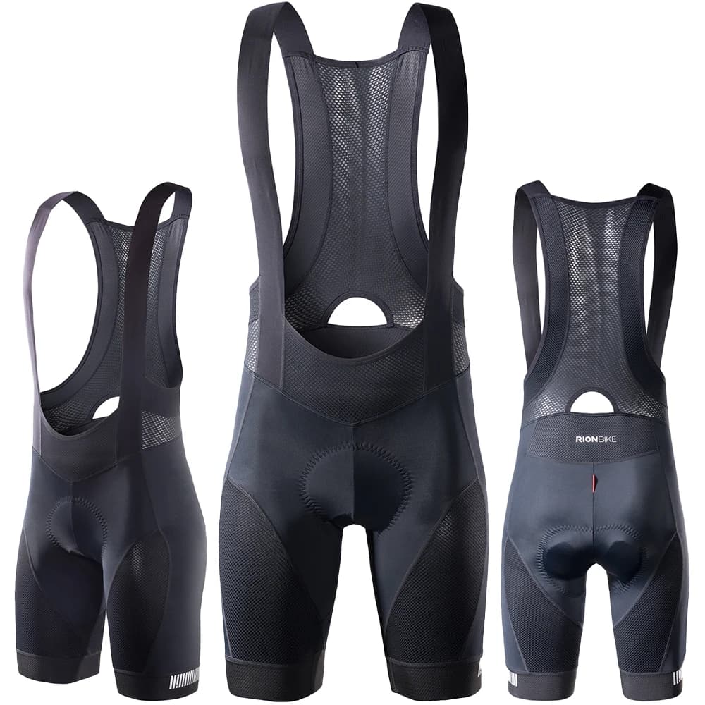 RION cyclisme bavoirs Shorts VTT respirant hommes rembourré vélo collants Triathlon homme Pro Licra 