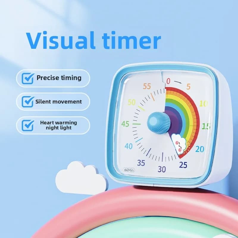 Minuterie numérique pour enfants, accessoires de cuisine, chronomètre, Gadgets de Minuteur, horloge 