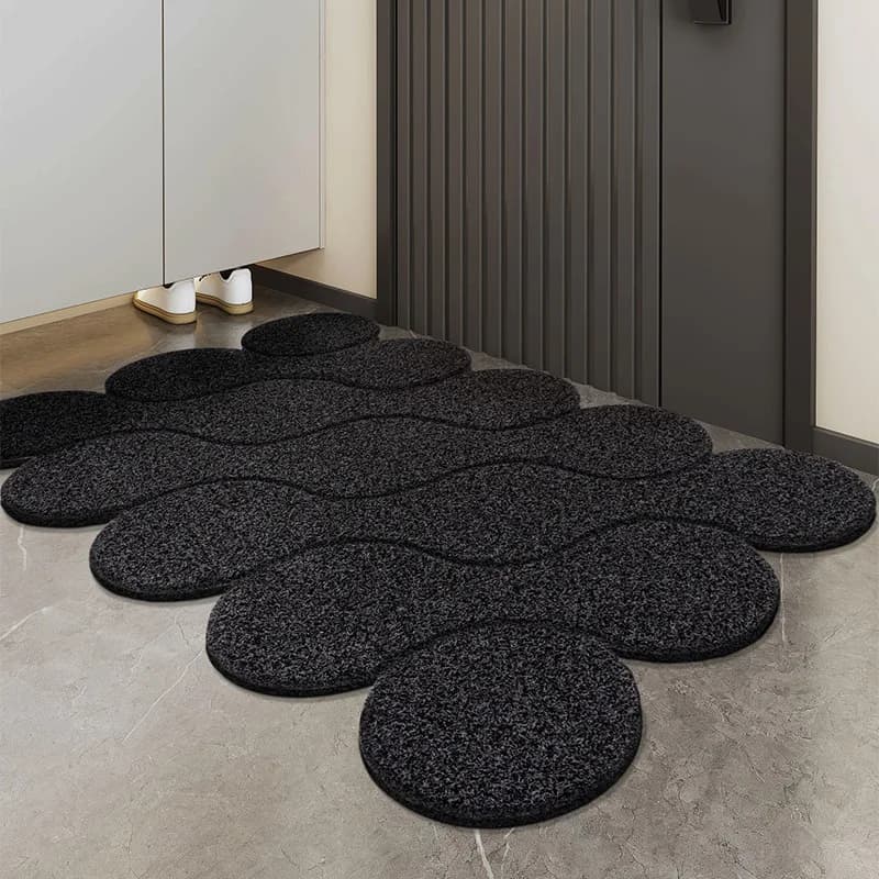 Tapis de sol pour porte d'entrée, résistant à la saleté, antidérapant, paillasson avant, intérieur e