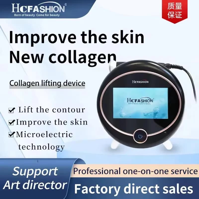Appareil de beauté de bureau anti-âge à radiofréquence, micro-vibrations électriques, resserrement d