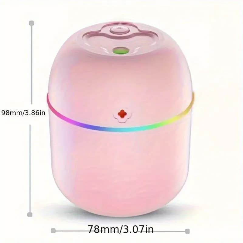 Machine d'aromathérapie avec humidificateur USB, 260ML, adaptée à la chambre à coucher, au bureau, à