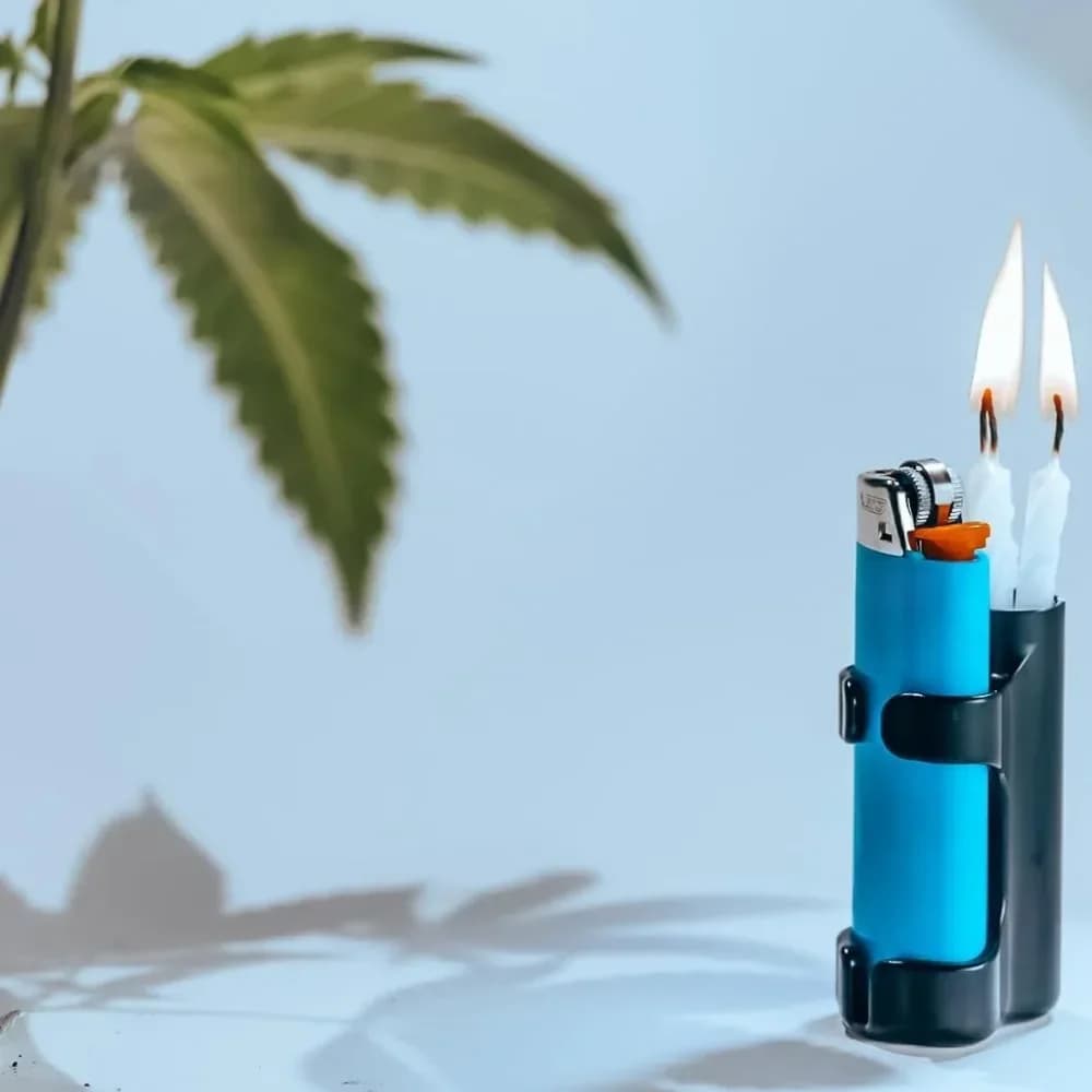 Smell Verde-Étui portable pour briquet Laguna, porte-briquet