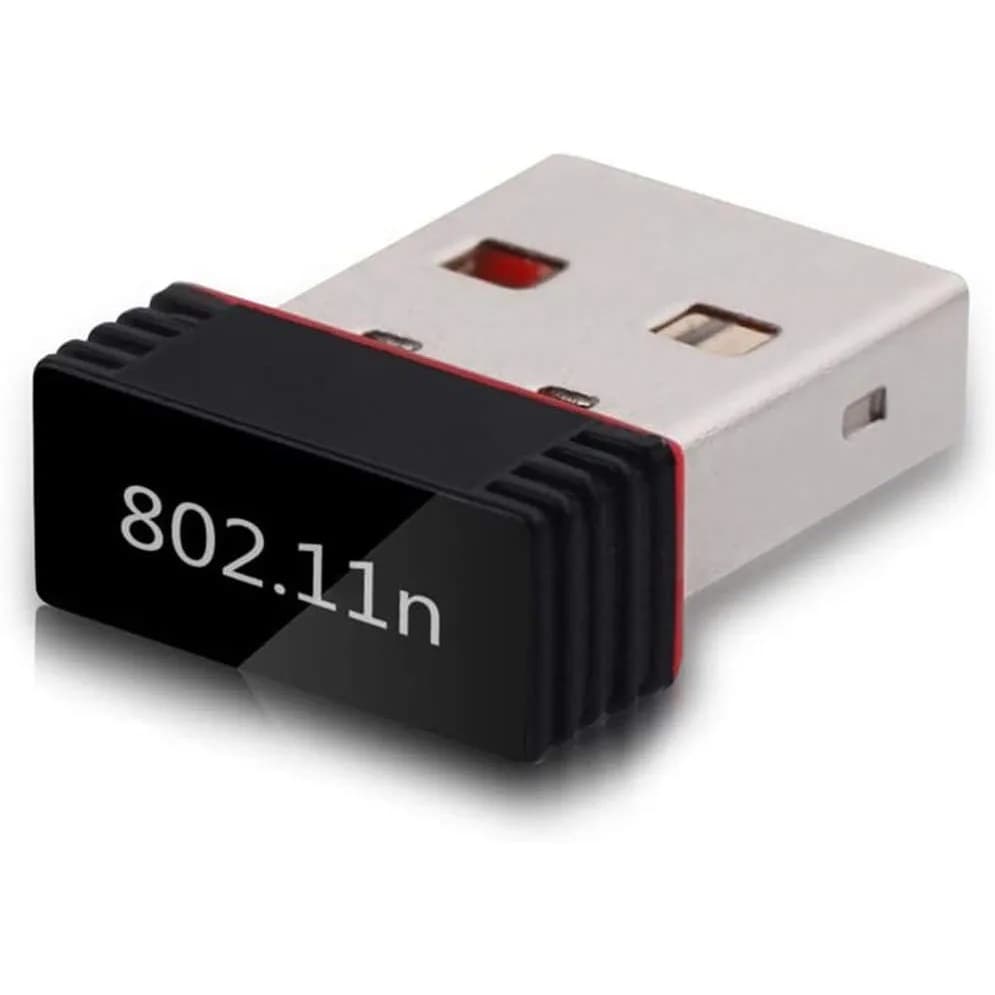 Adaptateur WiFi USB RTL8188 150Mbps pour Raspberry Pi, adaptateur de carte réseau sans fil Dongle Wi