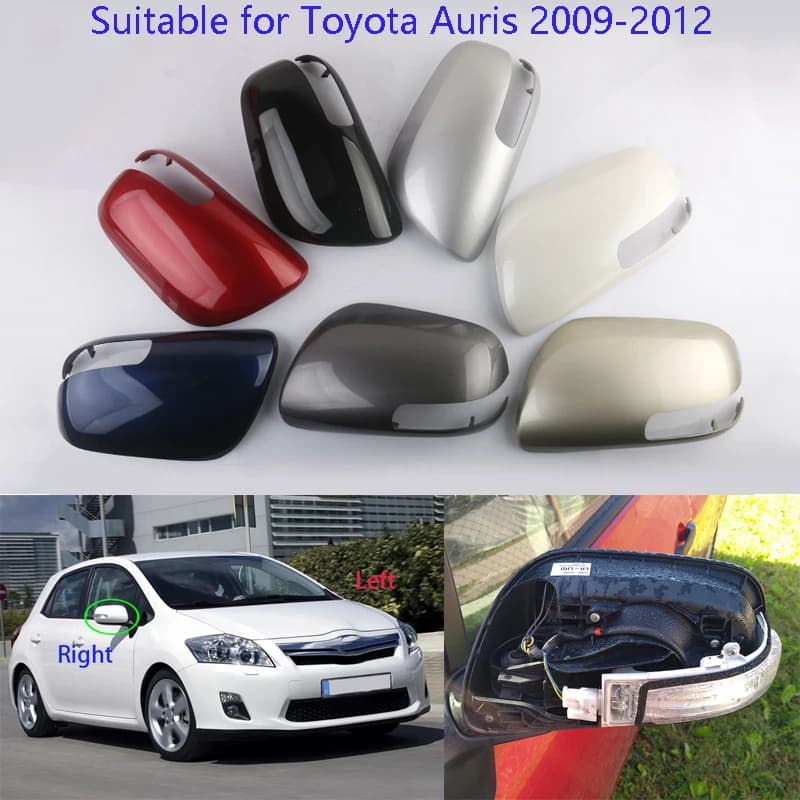 Couvercle de rétroviseur pour Toyota Auris, boîtier de rétroviseur, coque de rétroviseur, accessoire