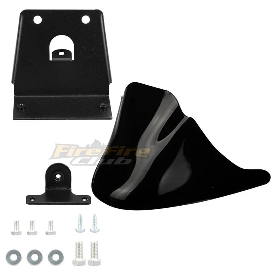 Becquet inférieur avant noir pour moto, garde-boue, carénage de menton pour Harley XL Sportster 883 