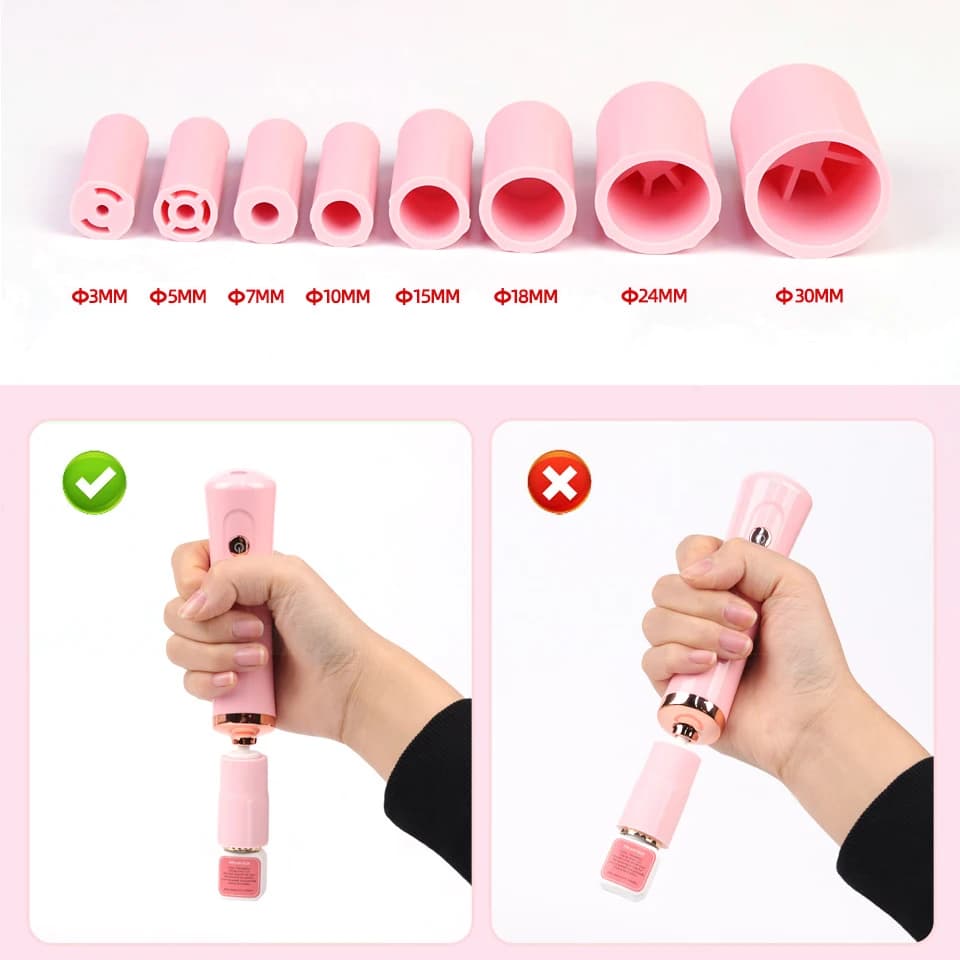 Agitateur de colle à cils Portable, dispositif de réveil électrique avec Charge Usb pour vernis à on