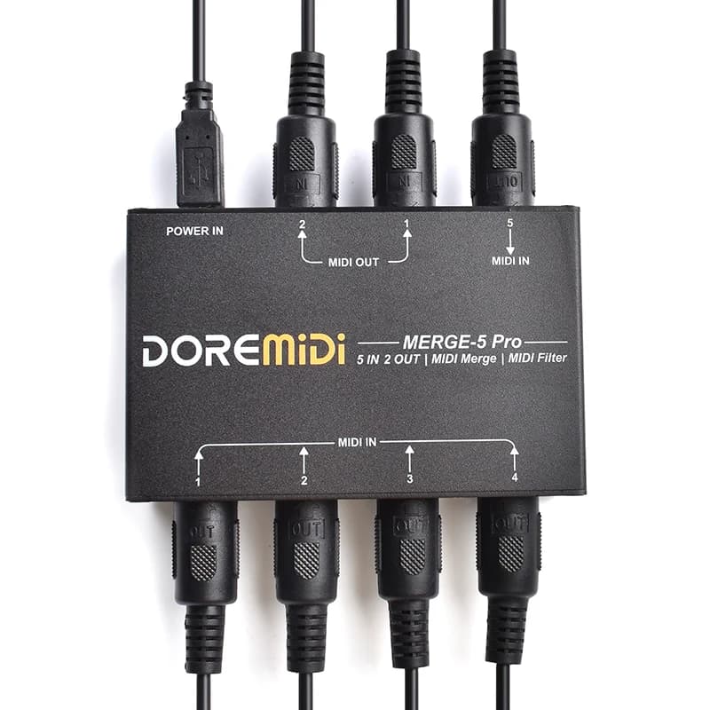 I-Le flux de données peut être sorti directement via 2 interfaces de résolution I, MERGE-5 Pro peut 