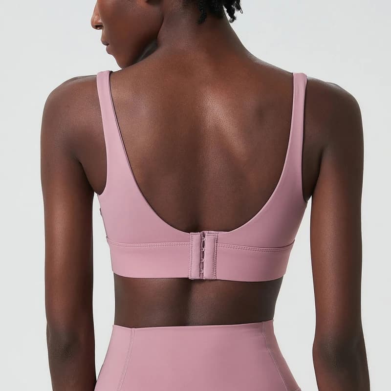 Soutien-gorge de yoga à fort impact pour femmes, sous-vêtements de sport, respirant, avec coussinets