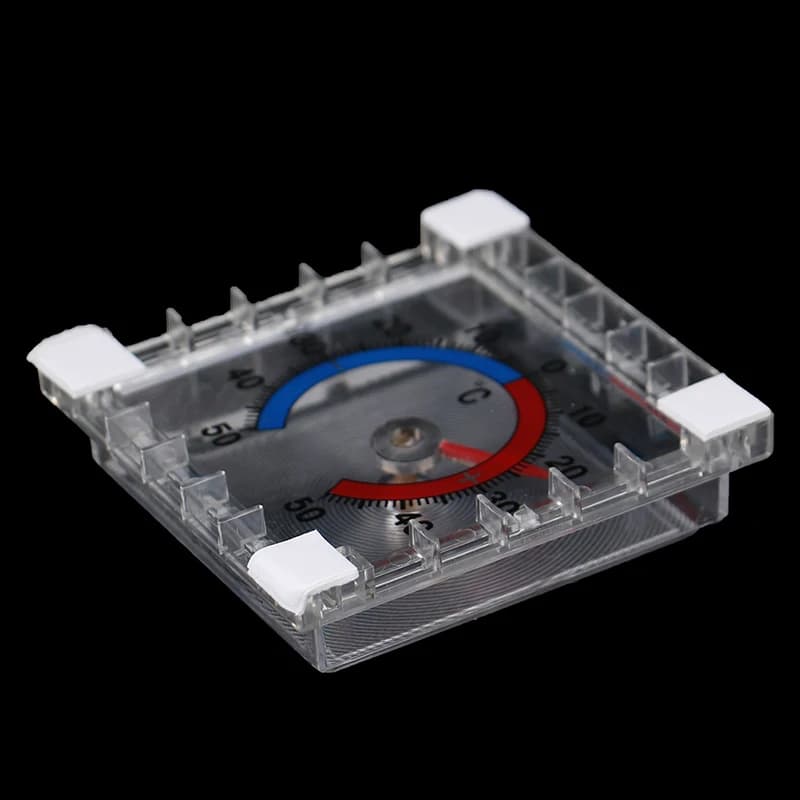 Therye.com-Multimètre de mesure à disque gradué, température de-50 °C ~ 50 °C, fenêtre, intérieur, e