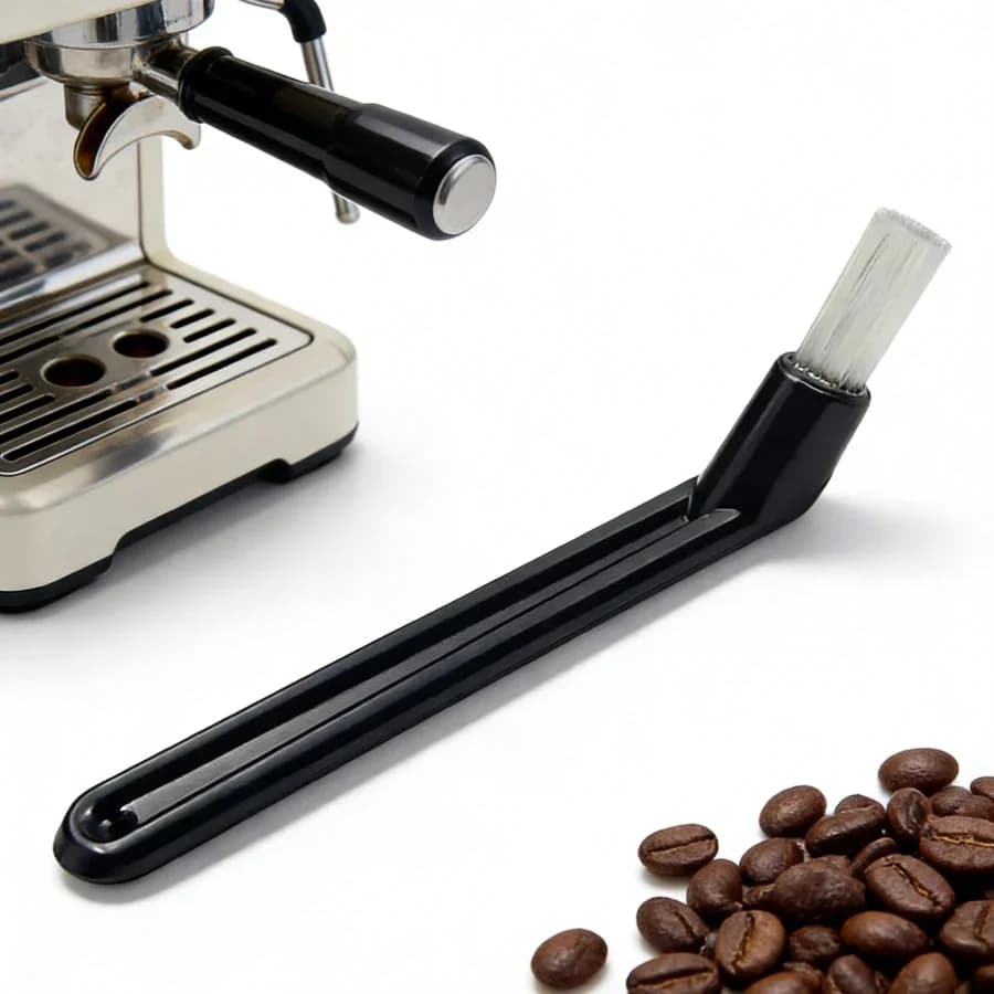 Brosse de nettoyage pour machine à café, brosse en nylon pour machine à expresso, outil de nettoyage