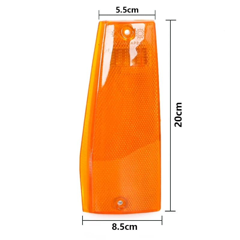 1 paire de lentilles de feu de position latéral de stationnement d'angle avant de voiture pour Jeep 