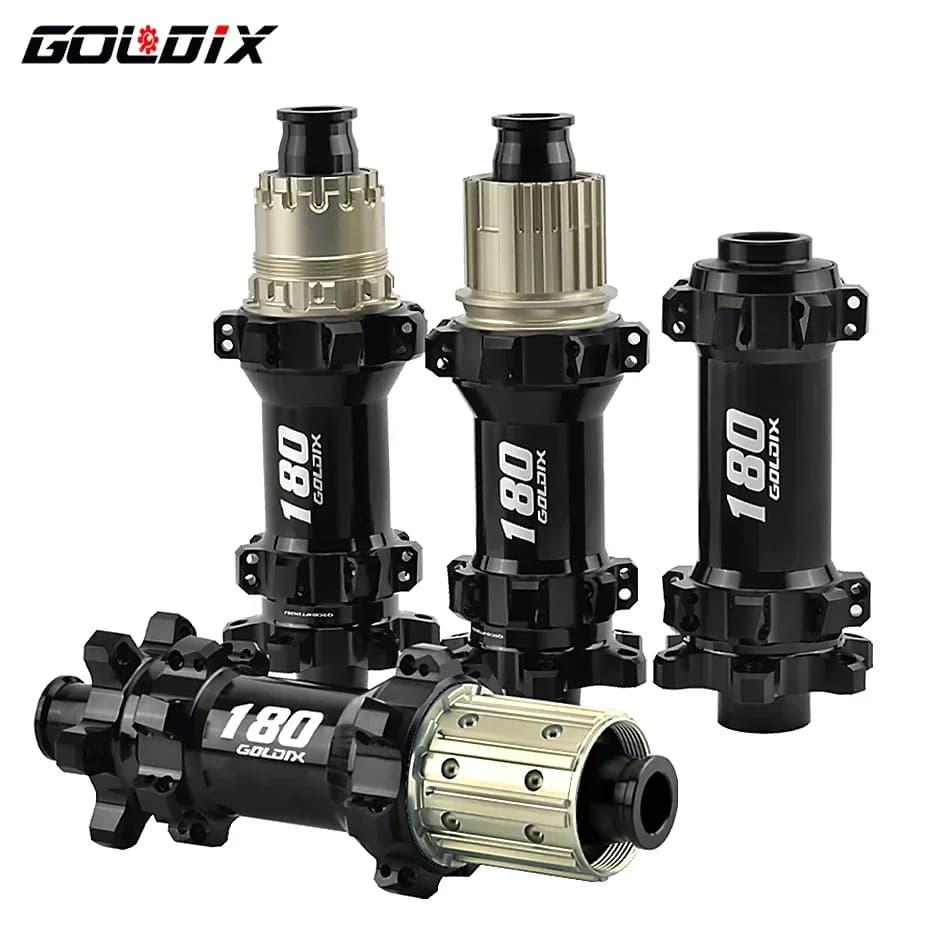 GOLDIX-Adaptateur de moyeu de vélo à structure à cliquet, corps de moyeu de vélo avec embout QR/THRU