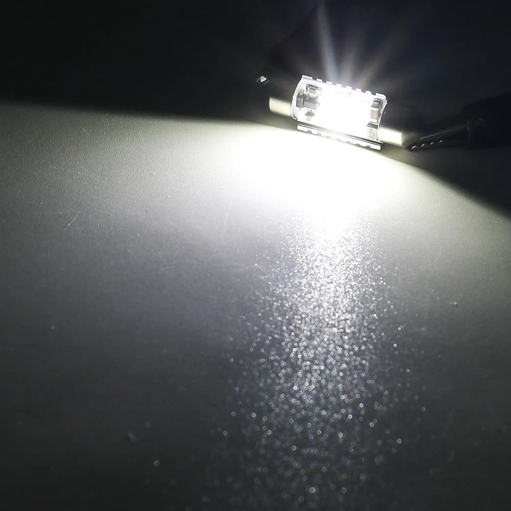 Lampe LED Canbus C10W C5W pour voiture, haute puissance, sans erreur, ampoule de lecture pour intéri