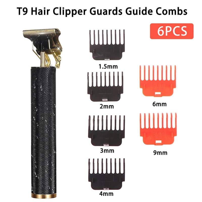 Pour T9 tondeuse à cheveux gardes Guide peignes tondeuse Guides de coupe outils de coiffure fixation