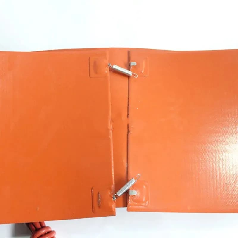 Bande de silicone Flexible 125x1730mm 1200W 220V, couverture chauffante pour tambour, baril d'huile,