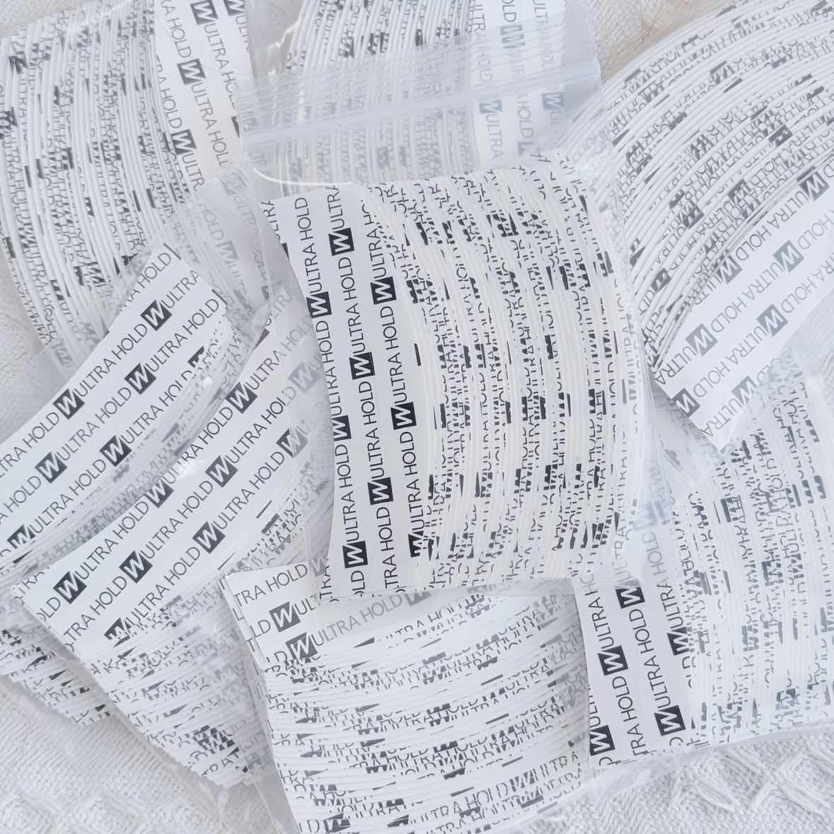 36 pcs/lot blanc Ultra tenir perruque Double face dentelle perruque bande pour toupet/dentelle perru
