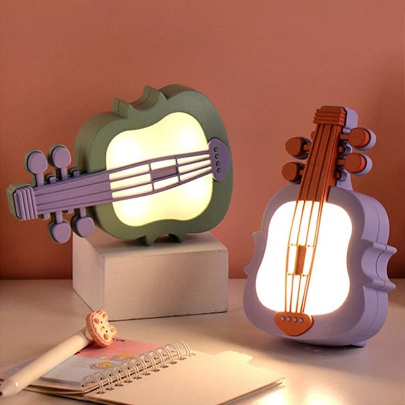 TV peinture veilleuse Led mignon enfant apprentissage lampe de Table chambre décoration de la maison
