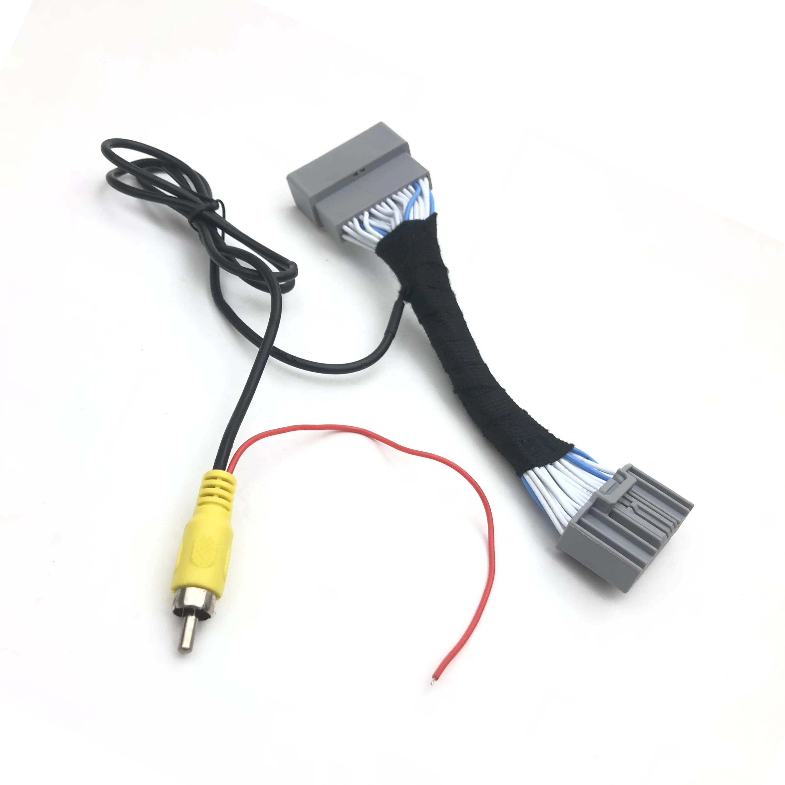 VKAUTO – câble adaptateur de caméra C32 broches, pour Honda CRV Pilot Civic 2011 à 2017, maintient l