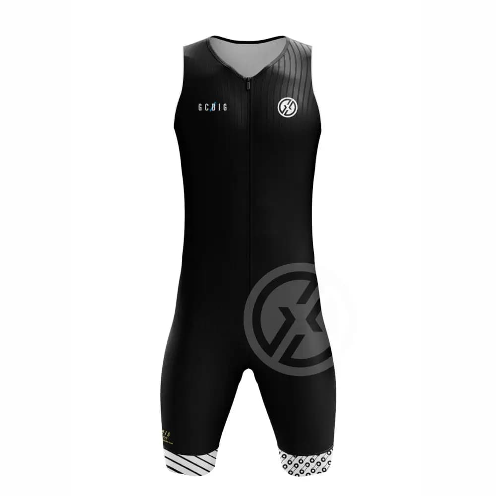 Combinaison de performance sportive pour hommes, combinaison de course TriDuvet d'été, fibre imbibée