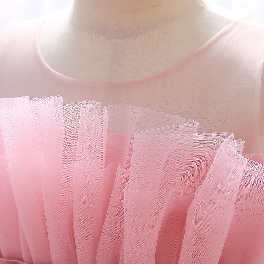 Robe de baptême pour nouveau-né fille, Costume Tutu de princesse pour bébé fille de 1 an, robes de f
