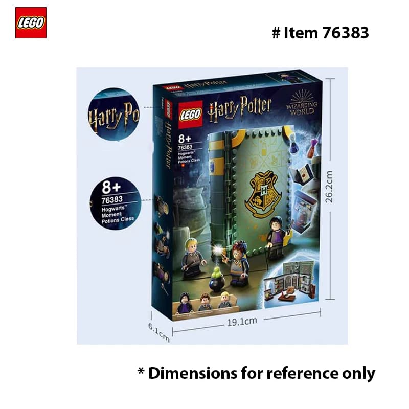 Ensemble de jeu portable LEGO Harry Potter, Poudlard, Classe de potions, Brick-Built, Moment: Potion