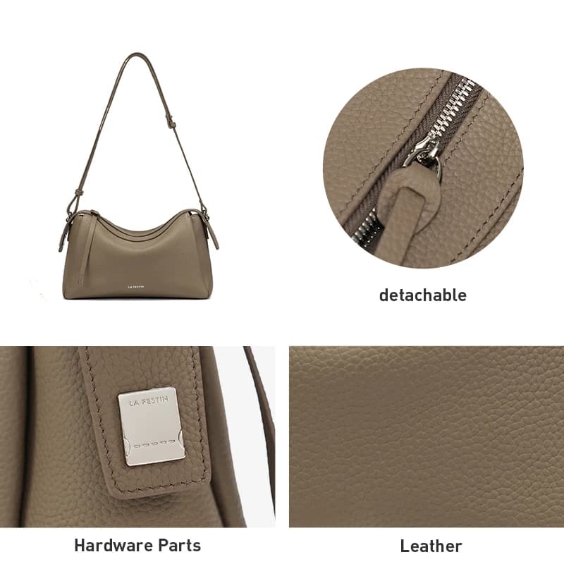 LA FESTIN-Sac à Main à Bandoulière pour Femme, Marque Originale, Nouvelle Collection 2024