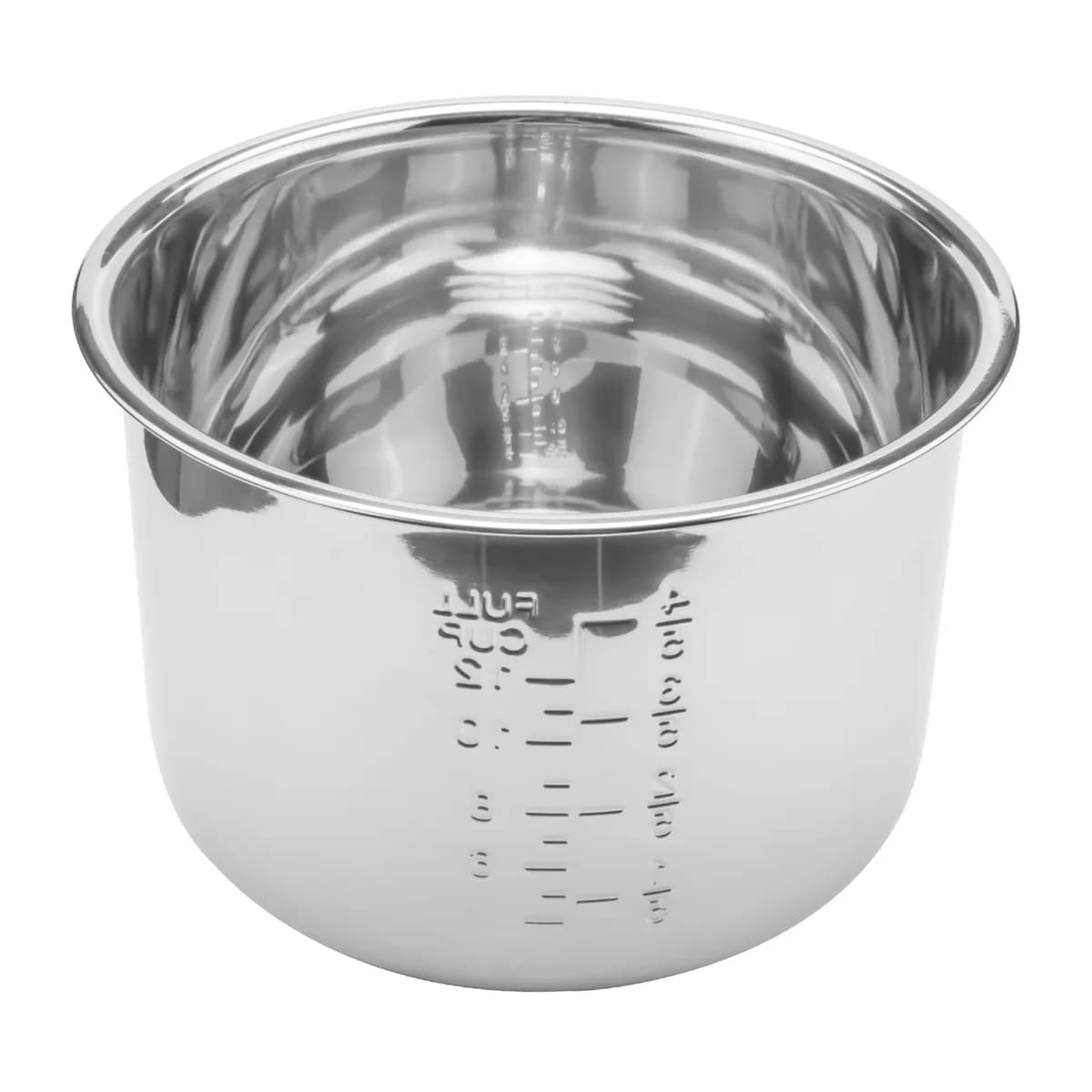 Doublure intérieure en acier inoxydable pour autocuiseur, pot pour riz, minute, 6l
