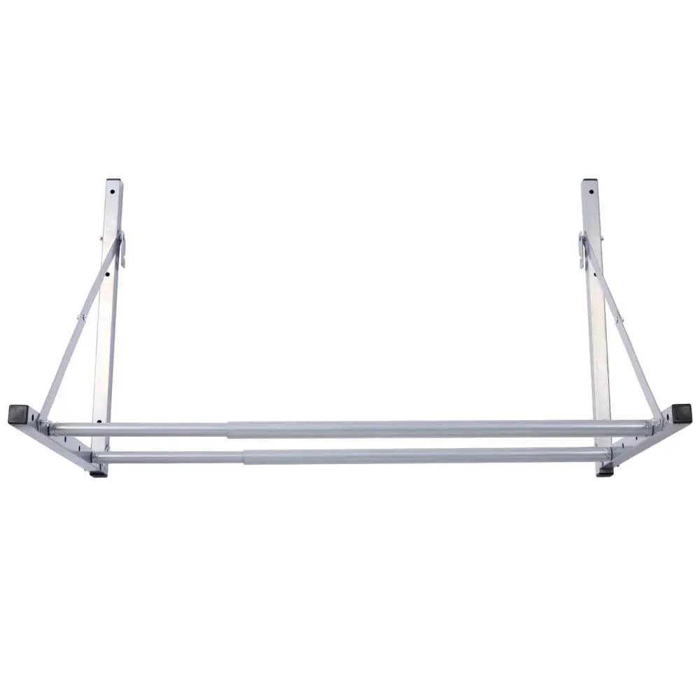 Dreamzon-Rangement mural pliable, 30.5 à 50.5 amarans de large, supporte 300 livres, argent