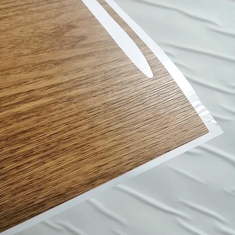 Autocollant pour panneau de Console centrale Tesla modèle 3 Y 2021 – 2023, Film Grain de bois, couve