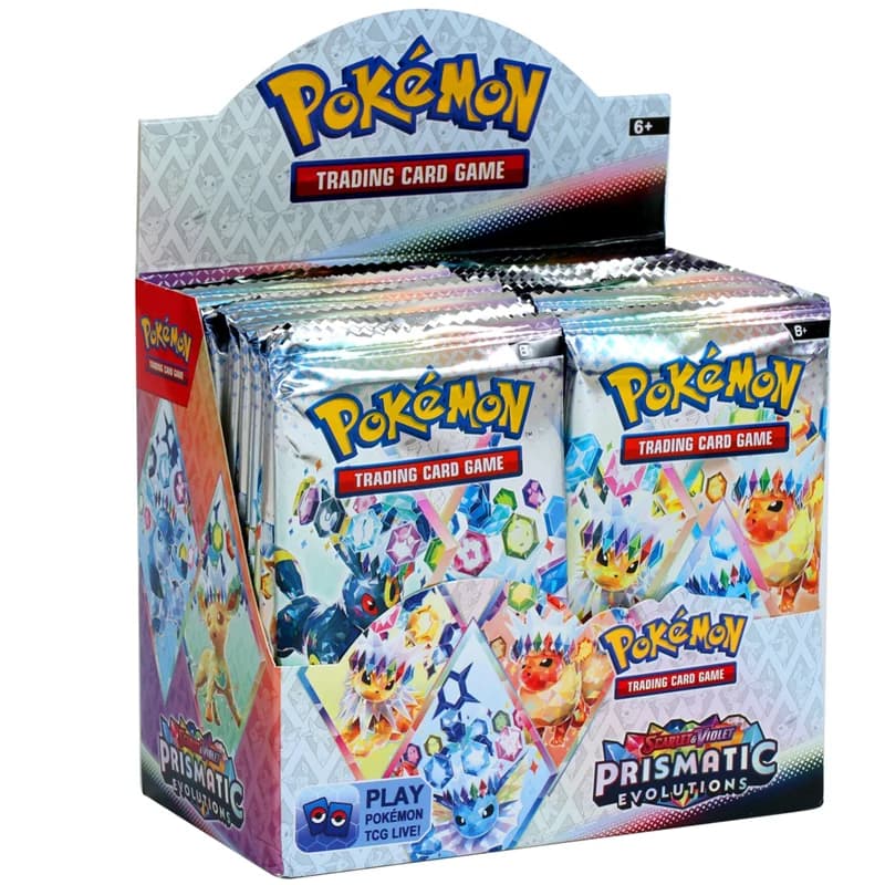 360 cartes Pokémon MEGA ASCEND HEROES Prismatic Evolutions Scarlet Violet 151 en anglais, booster, c