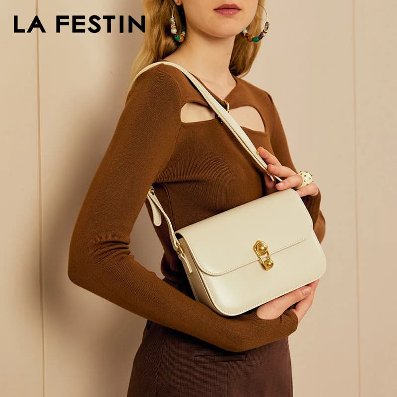 LA FESTIN sac pour femme de luxe flambant neuf mode épaule bandoulière sacs carrés fourre-tout sacs 