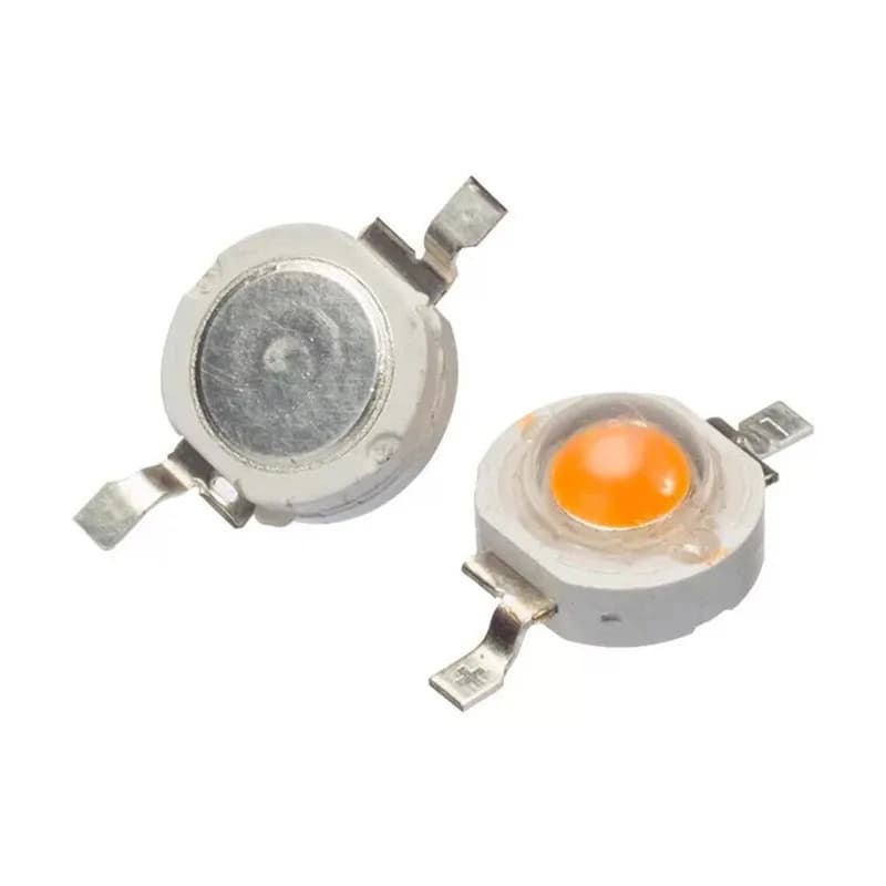 Perles LED haute puissance 1W 3w, blanc froid 6000k chaud naturel 4000k rouge 660nm vert bleu 460nm 