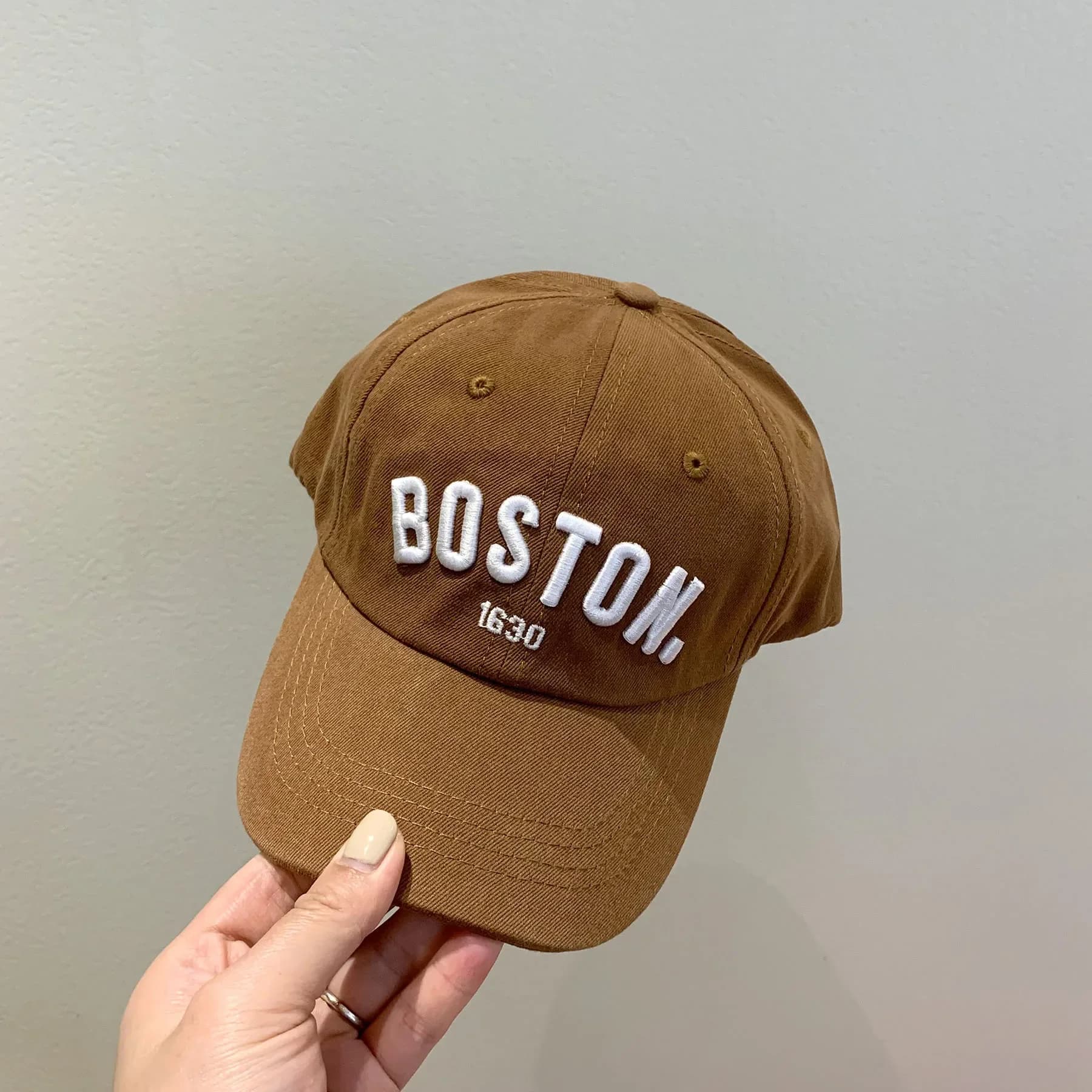Casquette de Baseball avec lettres solides pour enfants, chapeau de soleil brodé pour filles et garç