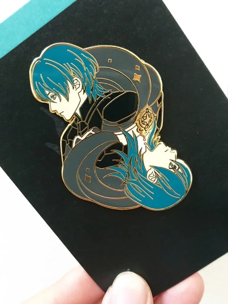 Fire Emblem Three Houses - FE3H - Byleth - Épingle en émail dur