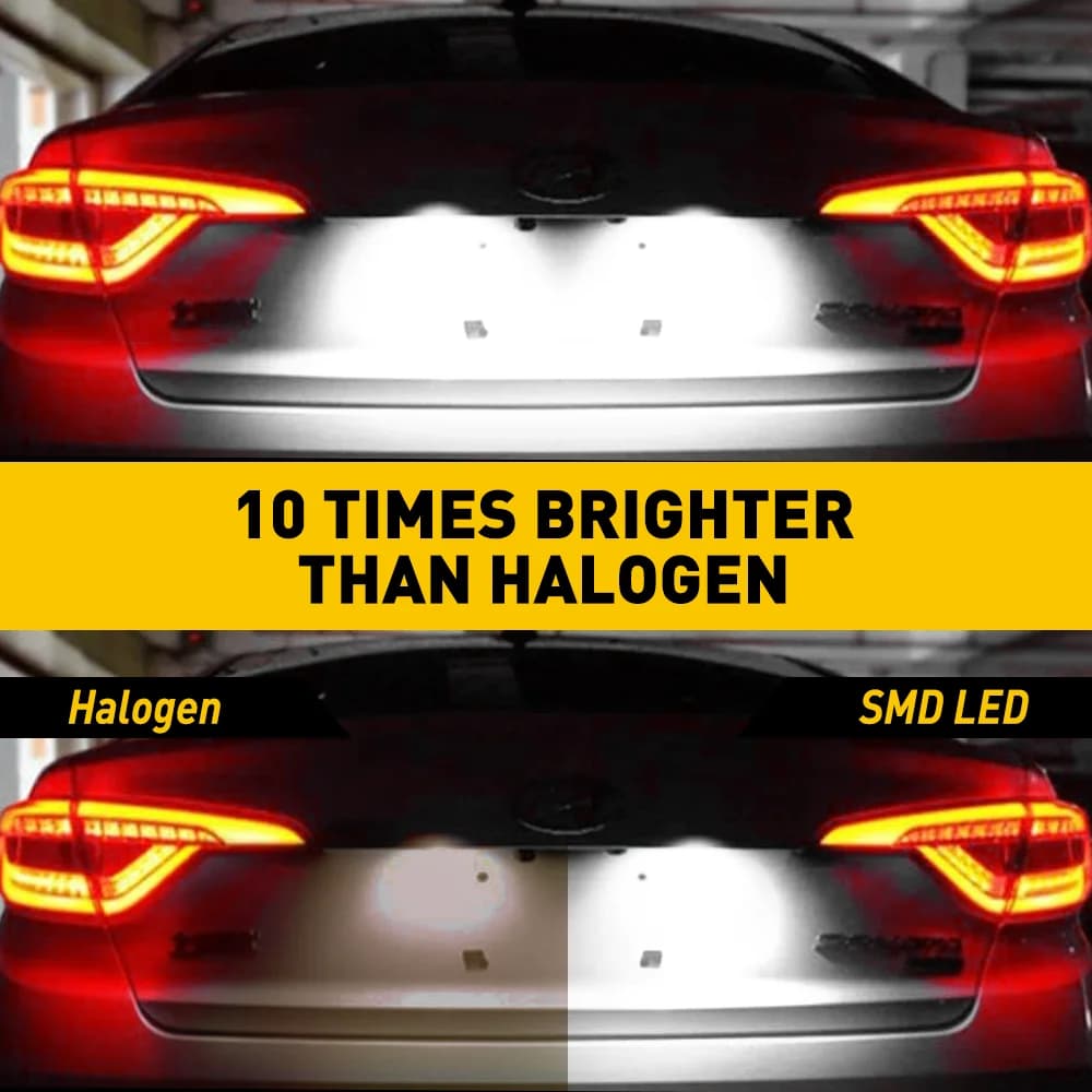 Lumière de plaque d'immatriculation LED sans erreur, 2 pièces, 12V, pour Audi A4 S4 B6 B7 A6 C6 S6 A