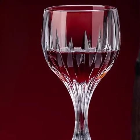 Verre à vin européen haut de gamme, or, sans plomb, verre à vin domestique épaissi, verre en cristal
