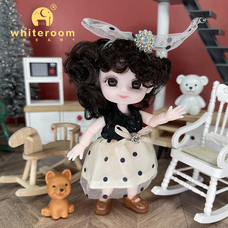Ob11 Mini poupées pour filles 1/12 OB11 accessoires corps articulé Bjd poupée vêtements jouets pour 