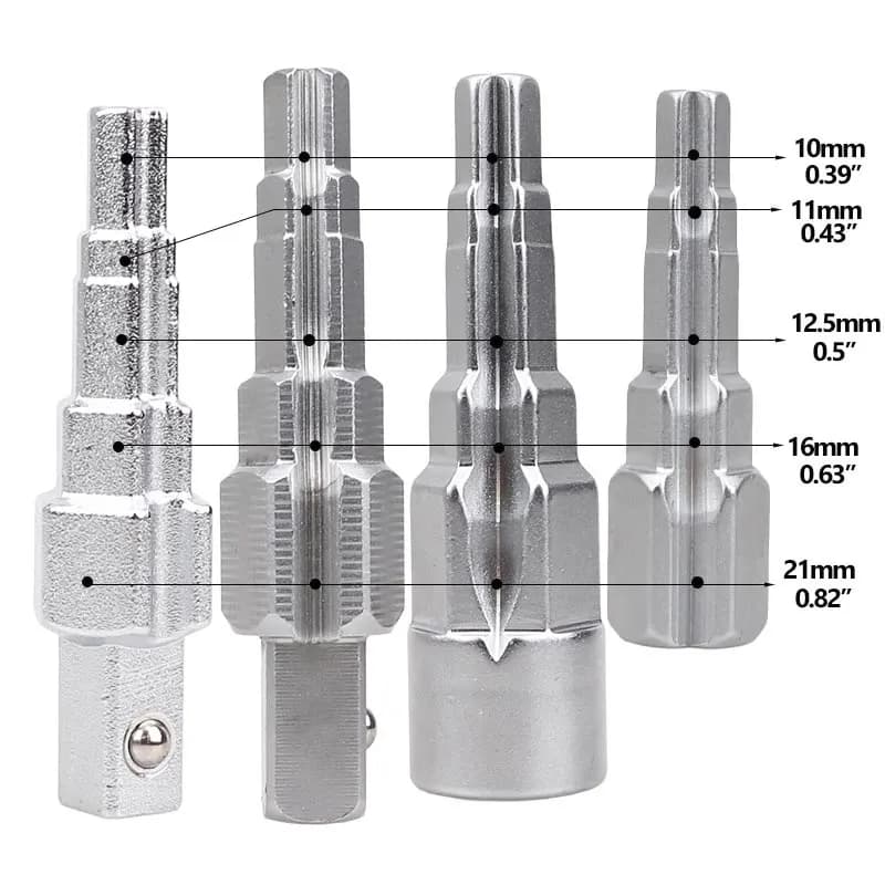 Clé à cliquet en acier au carbone, outil à main de 10 à 21mm, radiateur à tétons Durable, fourniture