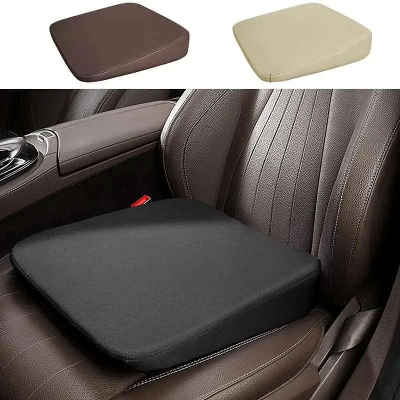 Coussin de siège de voiture compensé pour adultes, rehausseur de siège pour personnes courtes, rehau