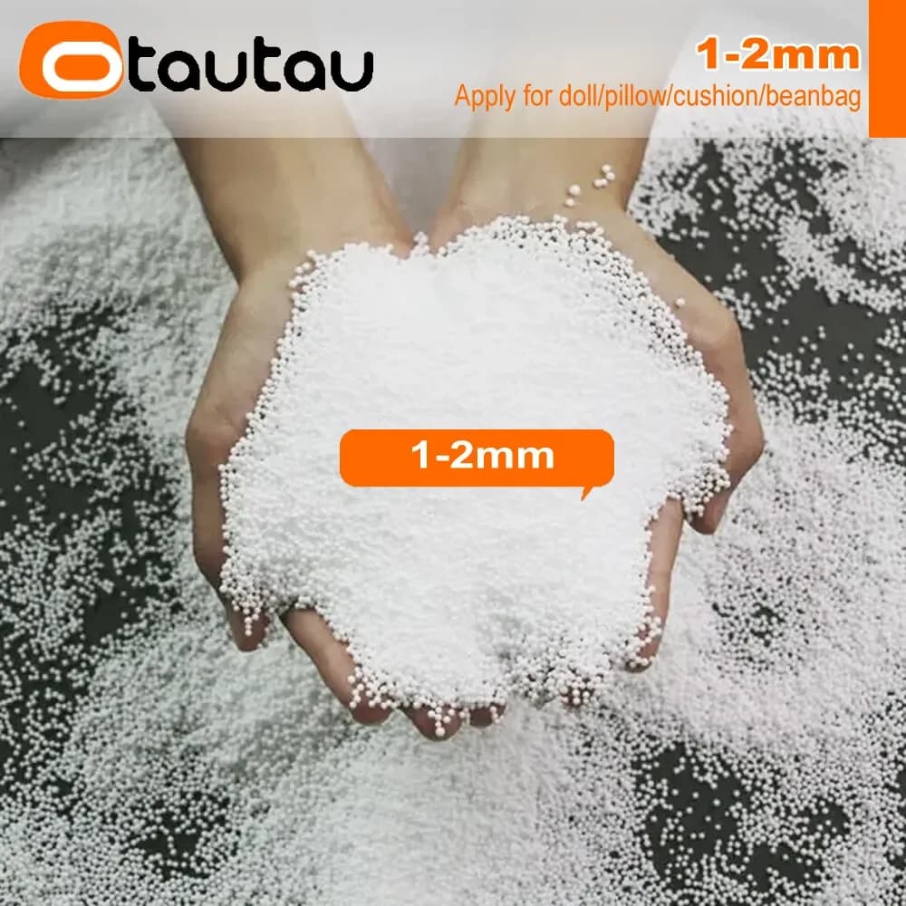 OTAUTAU-Remplisseur de Boules Kampl EPS pour Pouf de 3 Pieds, Coussin en Polyester, Pouf de 3 à 5mm,