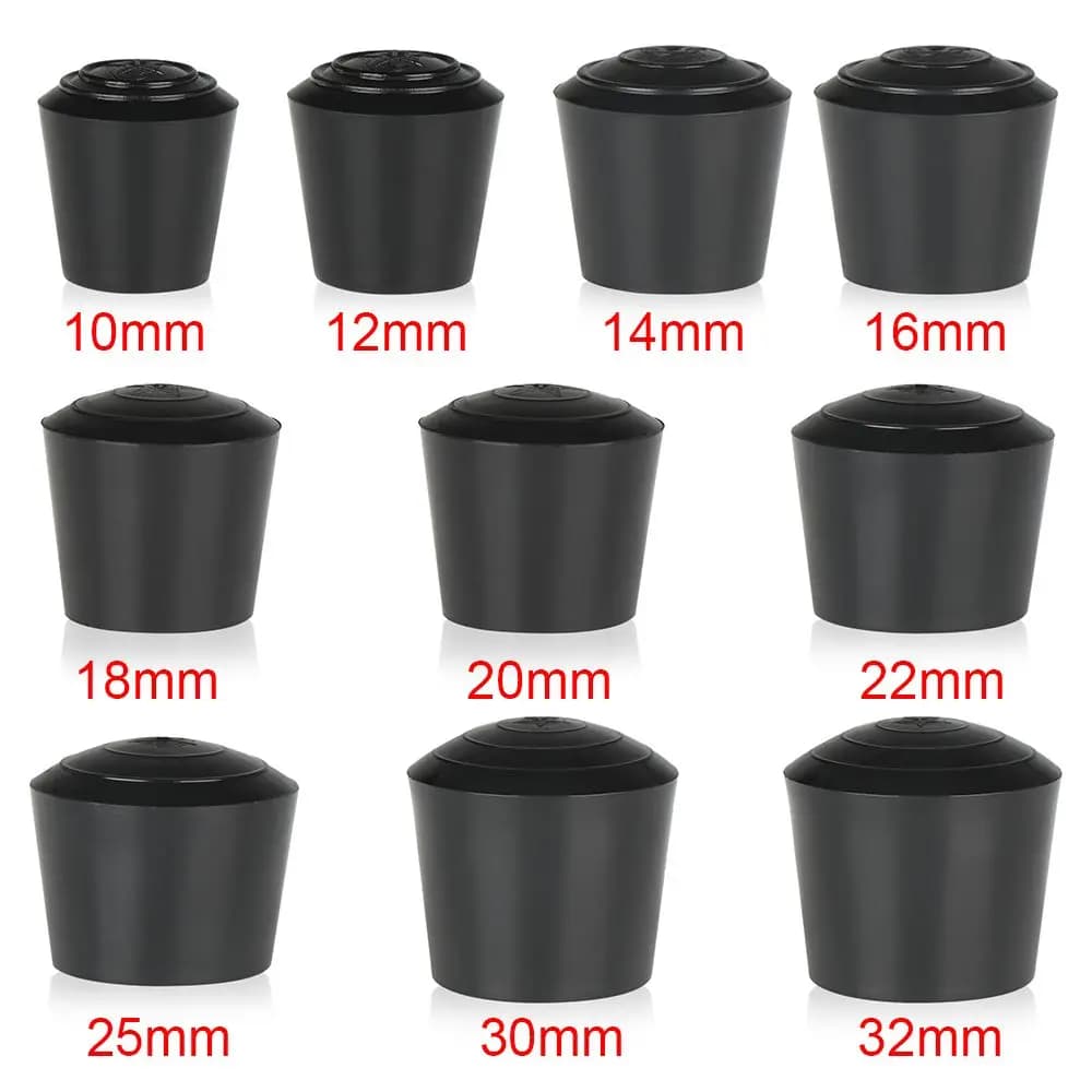 Coussinets ronds anti-aldes pour meubles, couvre-pieds, capuchons de chaise, protecteurs de sol, 10 