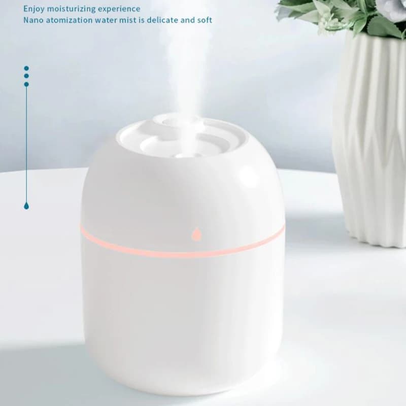 Mini humidificateur d'air USB, diffuseur d'huiles essentielles d'arôme pour la maison et la voiture,