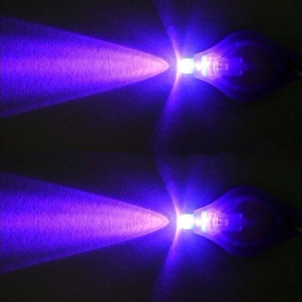 Porte-clés LED UV 365/395nm, Mini lumière Portable, minerai d'argent, taches d'animaux domestiques, 