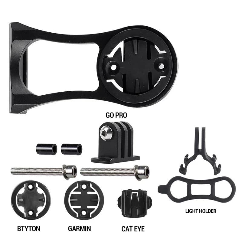 BKPTX support de caméra d'ordinateur vélo en alliage d'aluminium vélo guidon équipement de montage s
