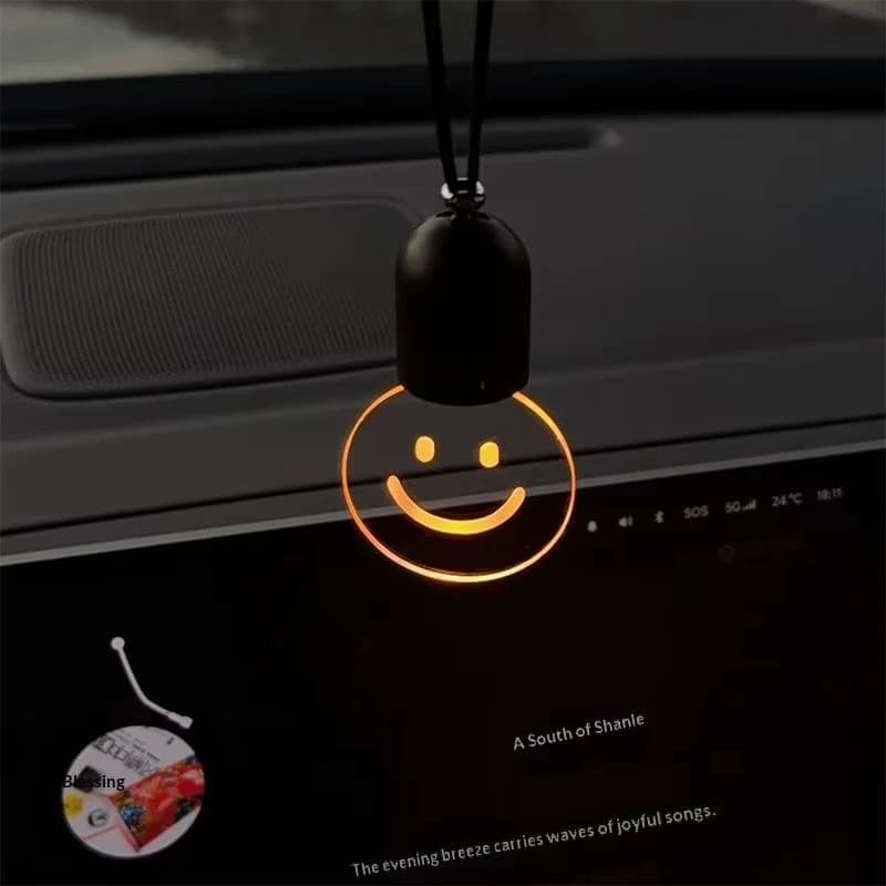 Ornement suspendu pour voiture, éclairage ambiant intérieur, petite ampoule rétro LED, 2 modes d'écl