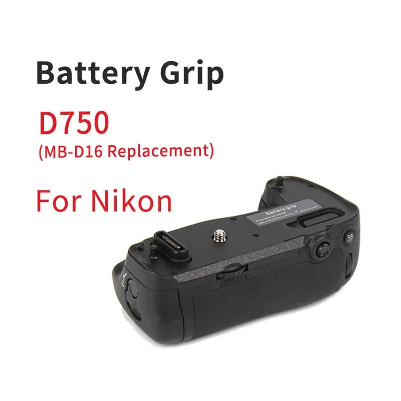 Batterie multi-puissance à poignée verticale MB-D16, pour appareil photo Nikon D750, remplacement MB