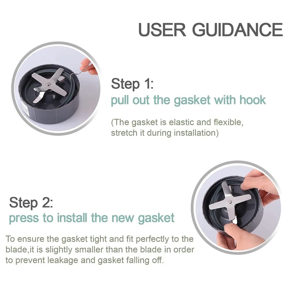 Accessoires de remplacement de joint pour mélangeur Nutribullet Pro, pièces de rechange de joint, 90