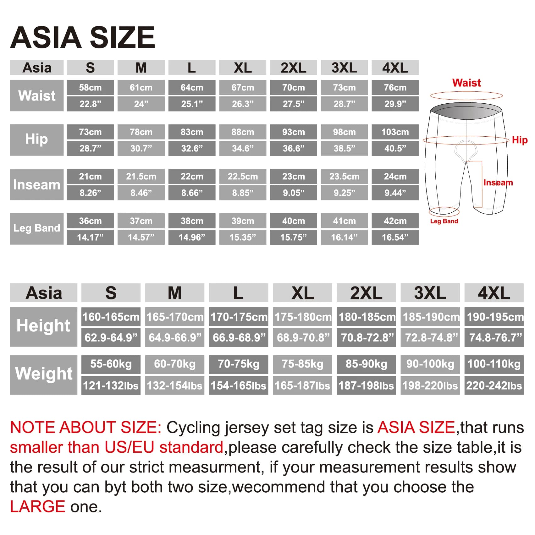 X-TIGER Cyclisme Cuissard Vélo Collants TriDuvet 5D Gel Rembourré Pro LyJean-Vélo Shorts Respirant H